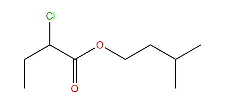 3-Methylbutyl 2-chlorobutanoate